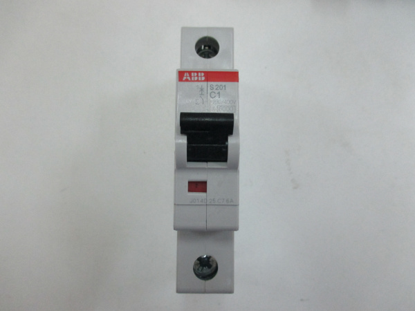 Автоматический выключатель ABB 1-полюсной S201 C1